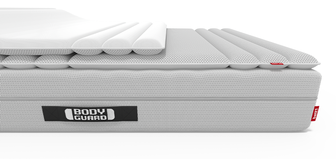 BODYGUARD® matras met een topper