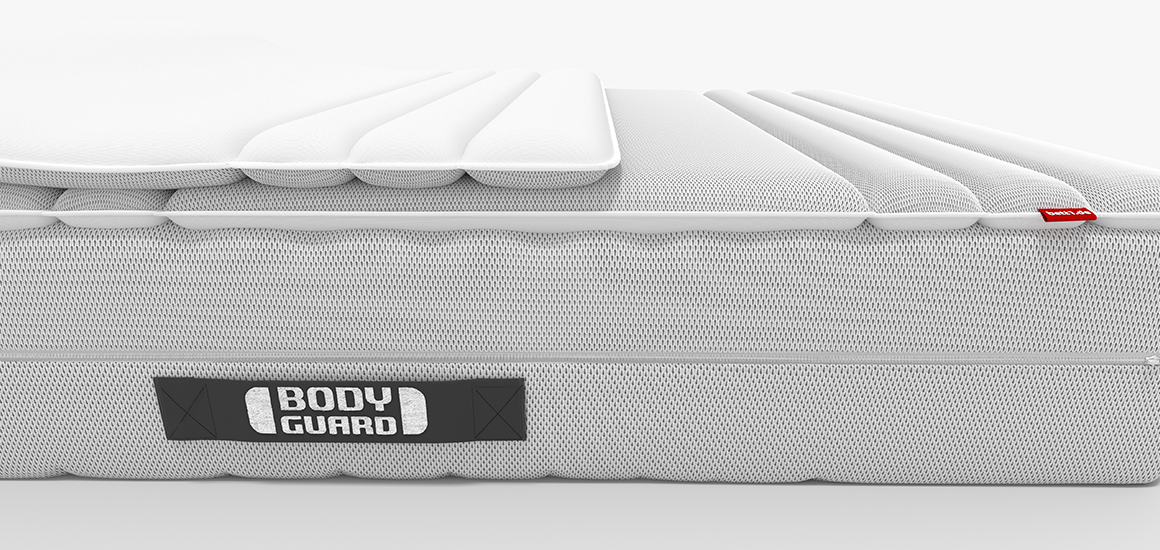 BODYGUARD® matras met een topper